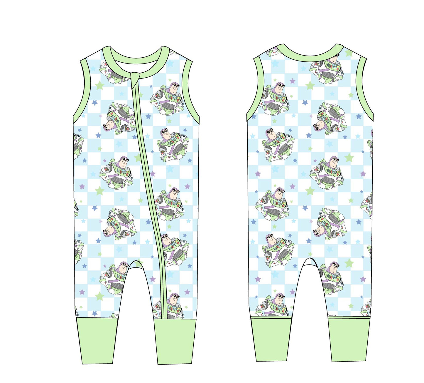 Buzz - Sleeveless Zippy