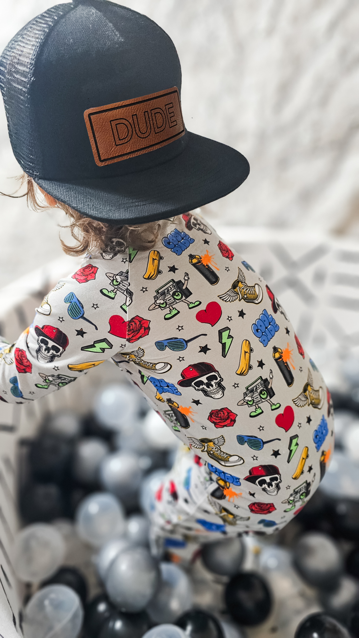 Cool Dude Convertible Footie Pajama