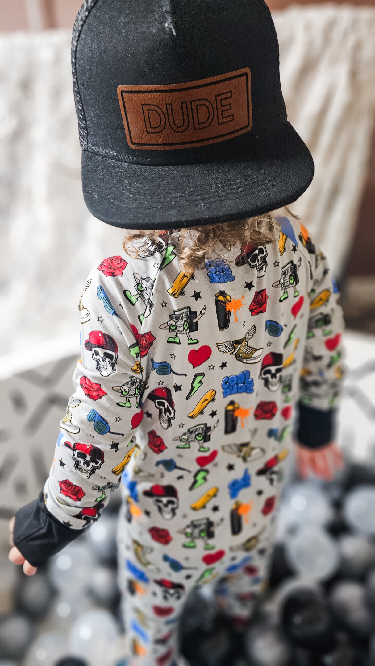 Cool Dude Convertible Footie Pajama