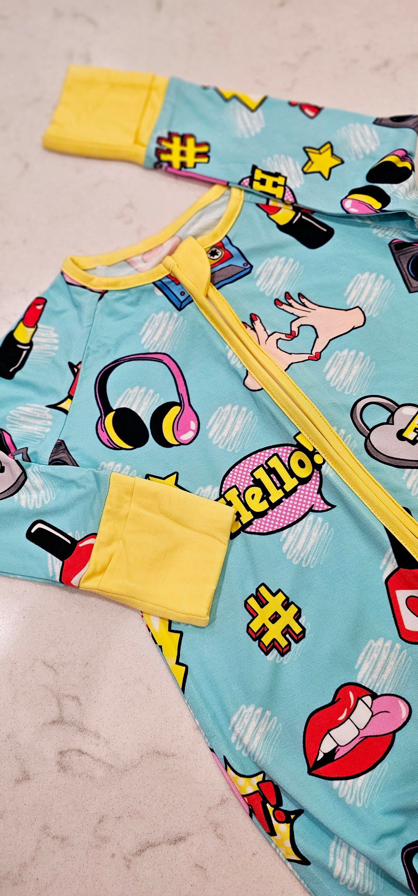 That's so 90's Convertible Footie Pajama