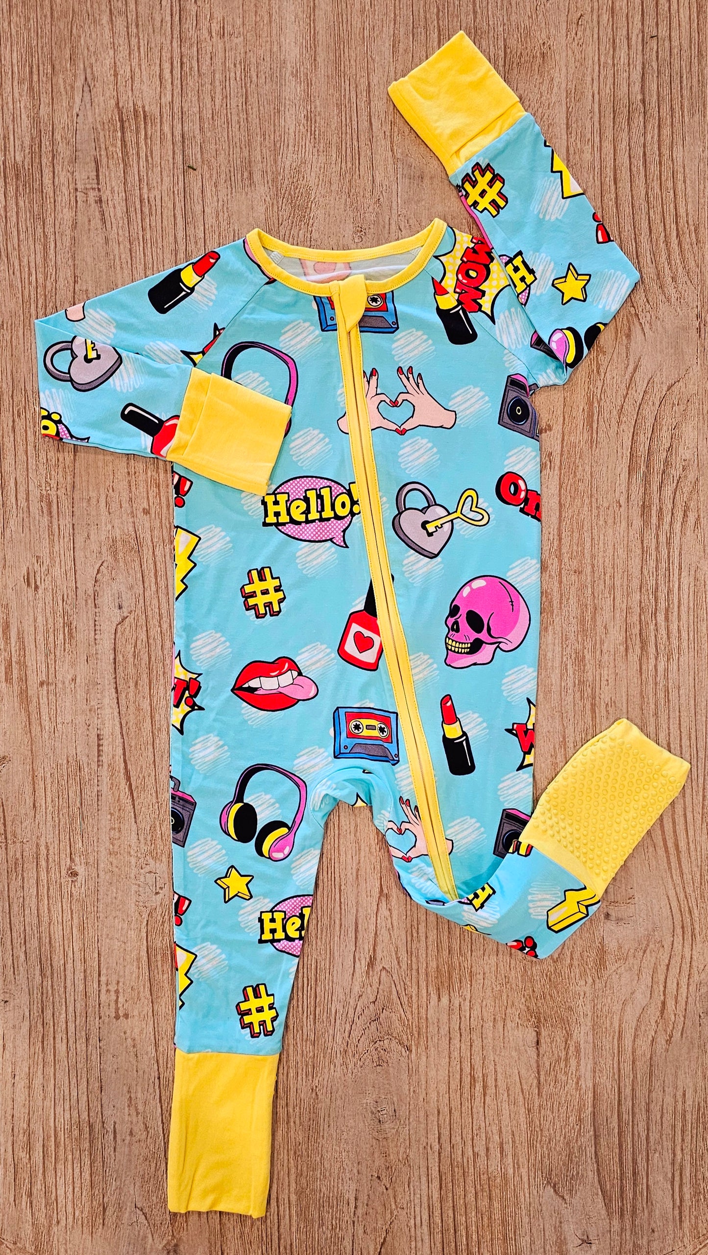 That's so 90's Convertible Footie Pajama
