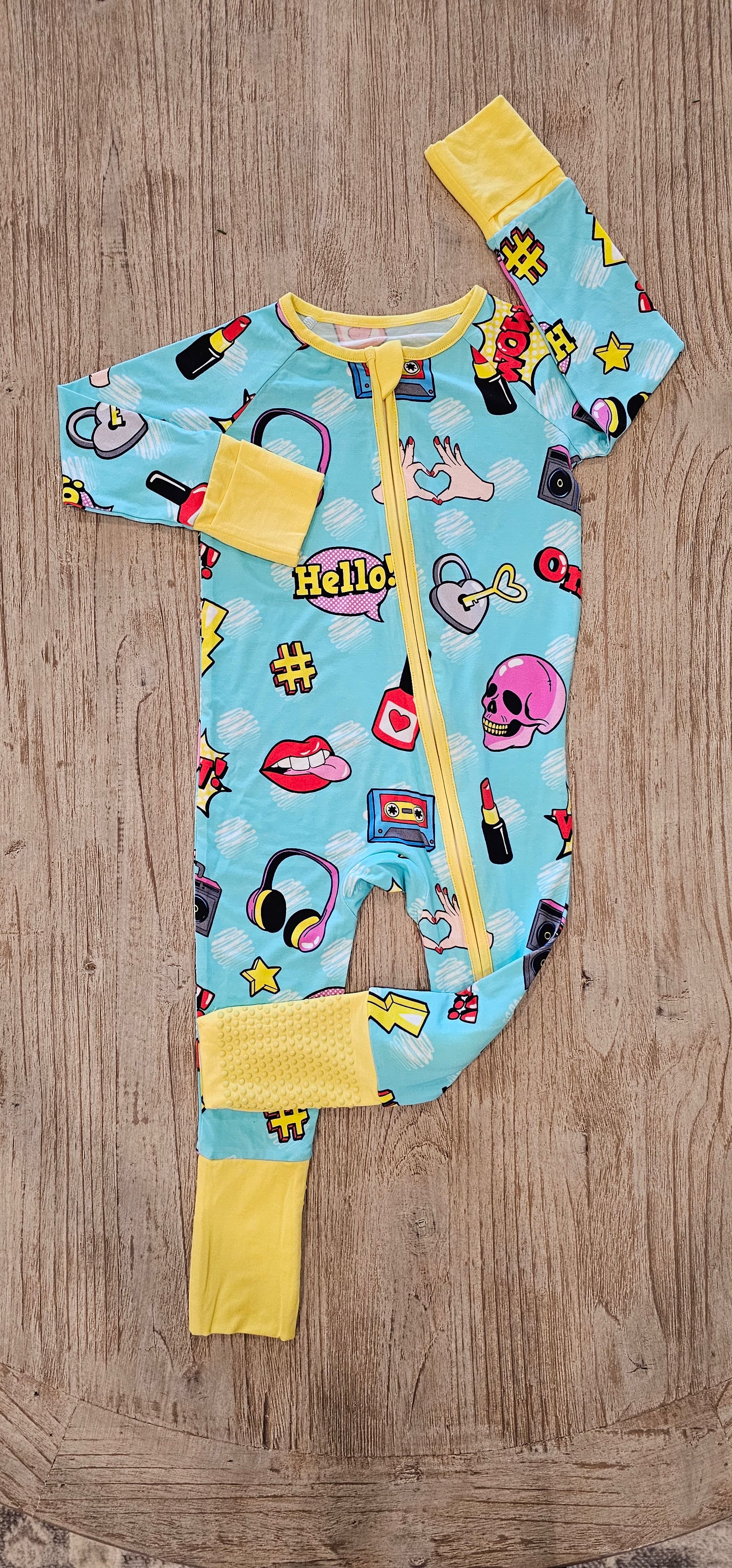 That's so 90's Convertible Footie Pajama