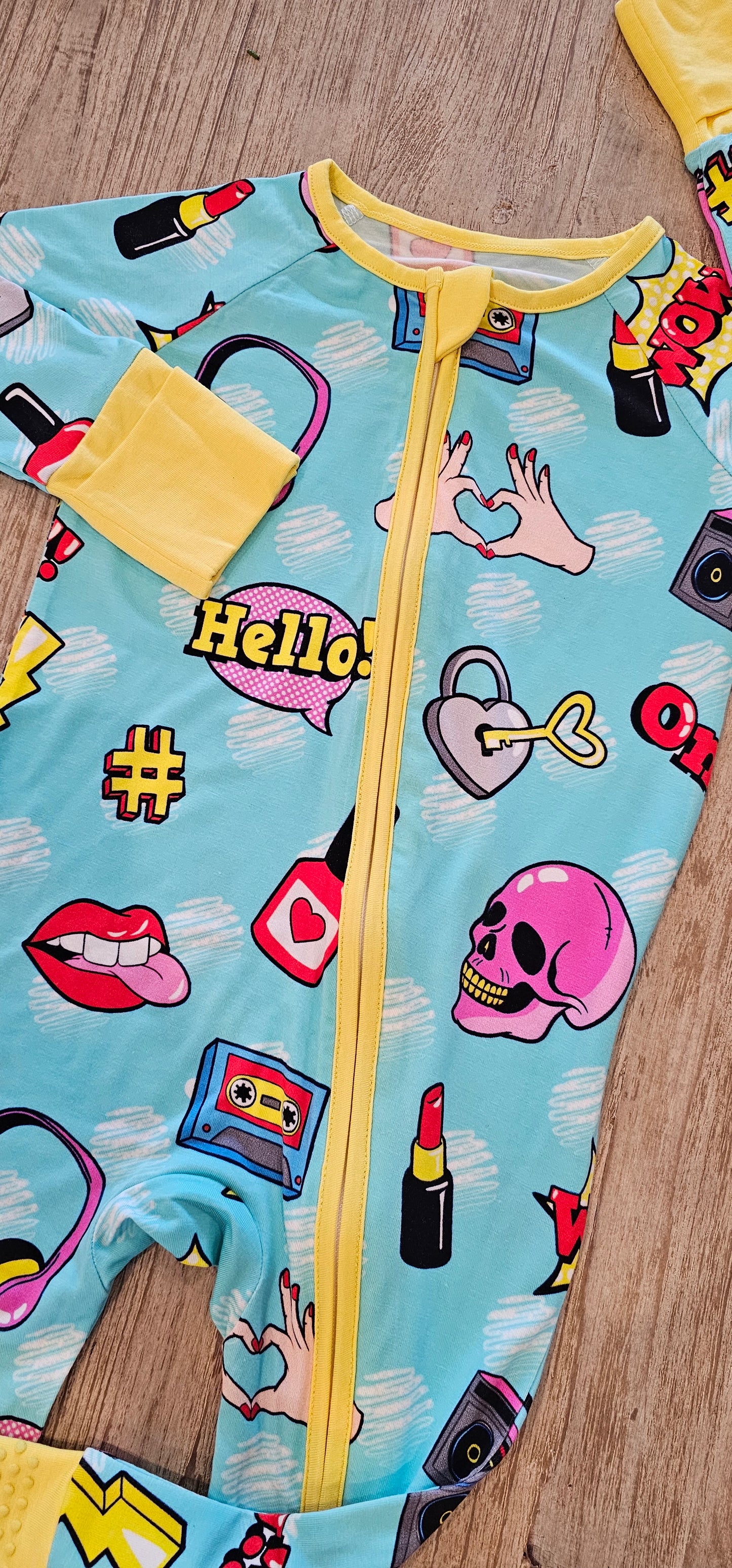 That's so 90's Convertible Footie Pajama