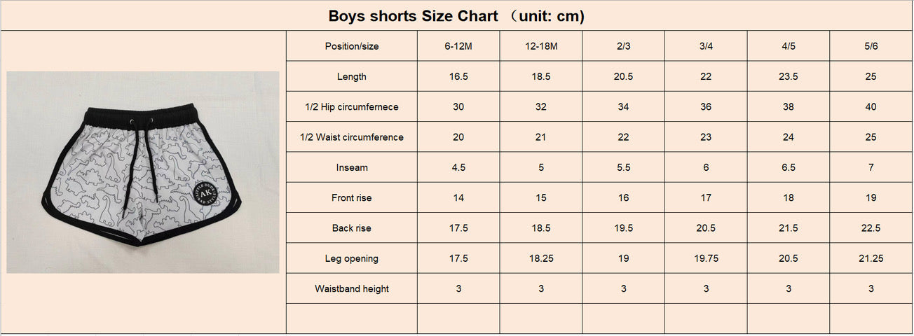 Dino Swim Trunks- (CALLA X AK COLLAB)