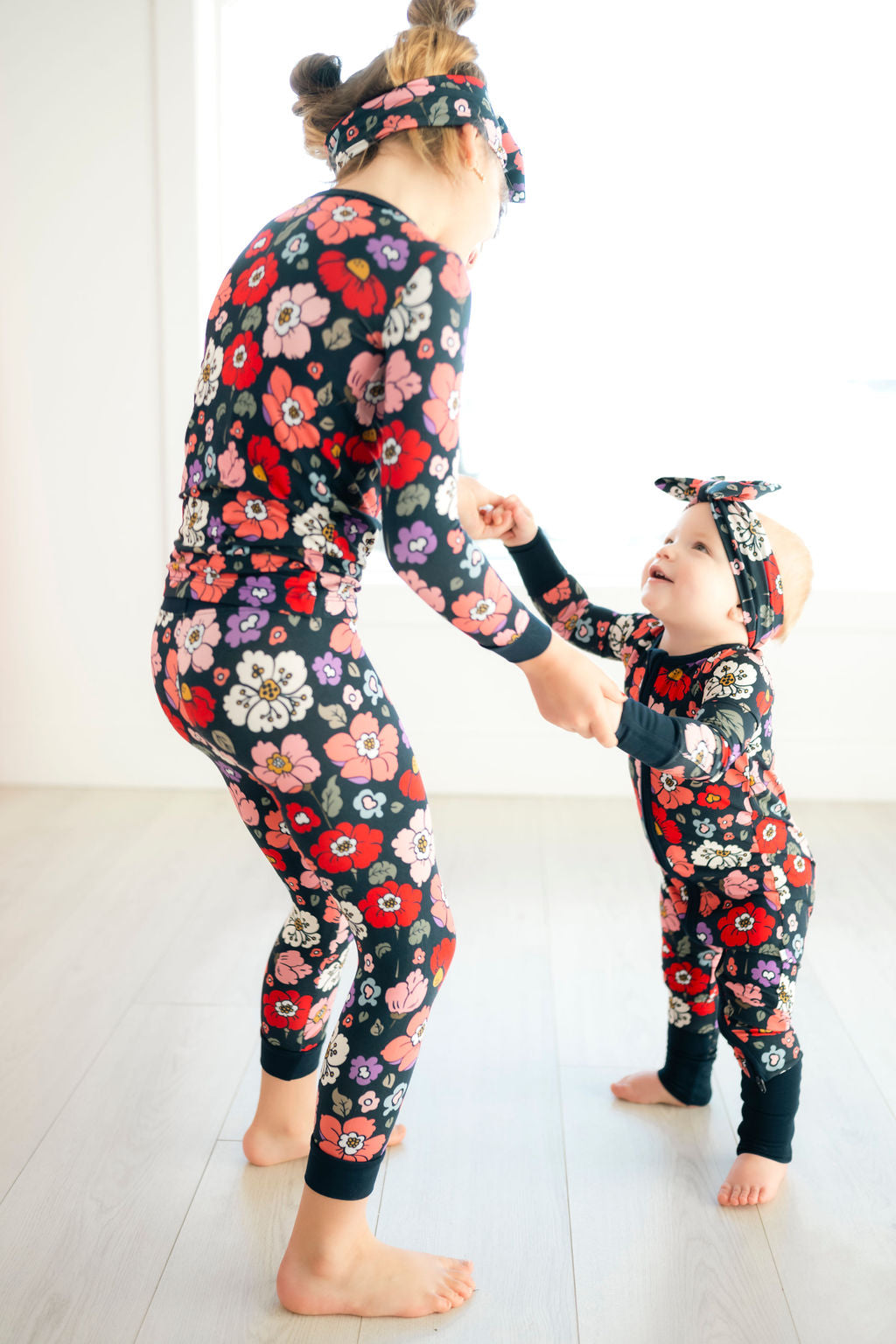 Midnight Meadow Long sleeve PJs