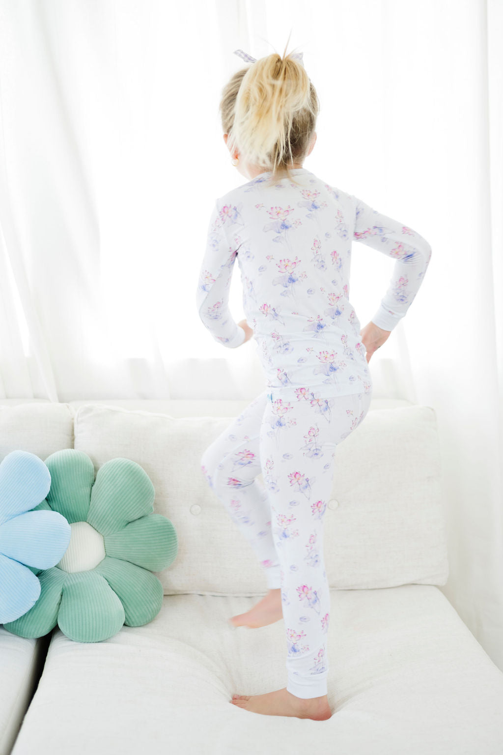 Love You Lotus Long Sleeve PJs