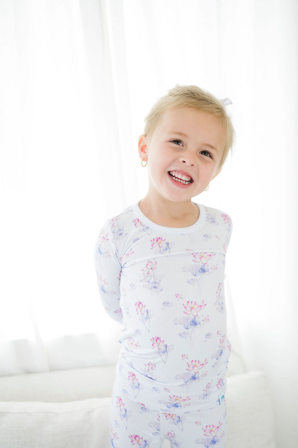 Love You Lotus Long Sleeve PJs