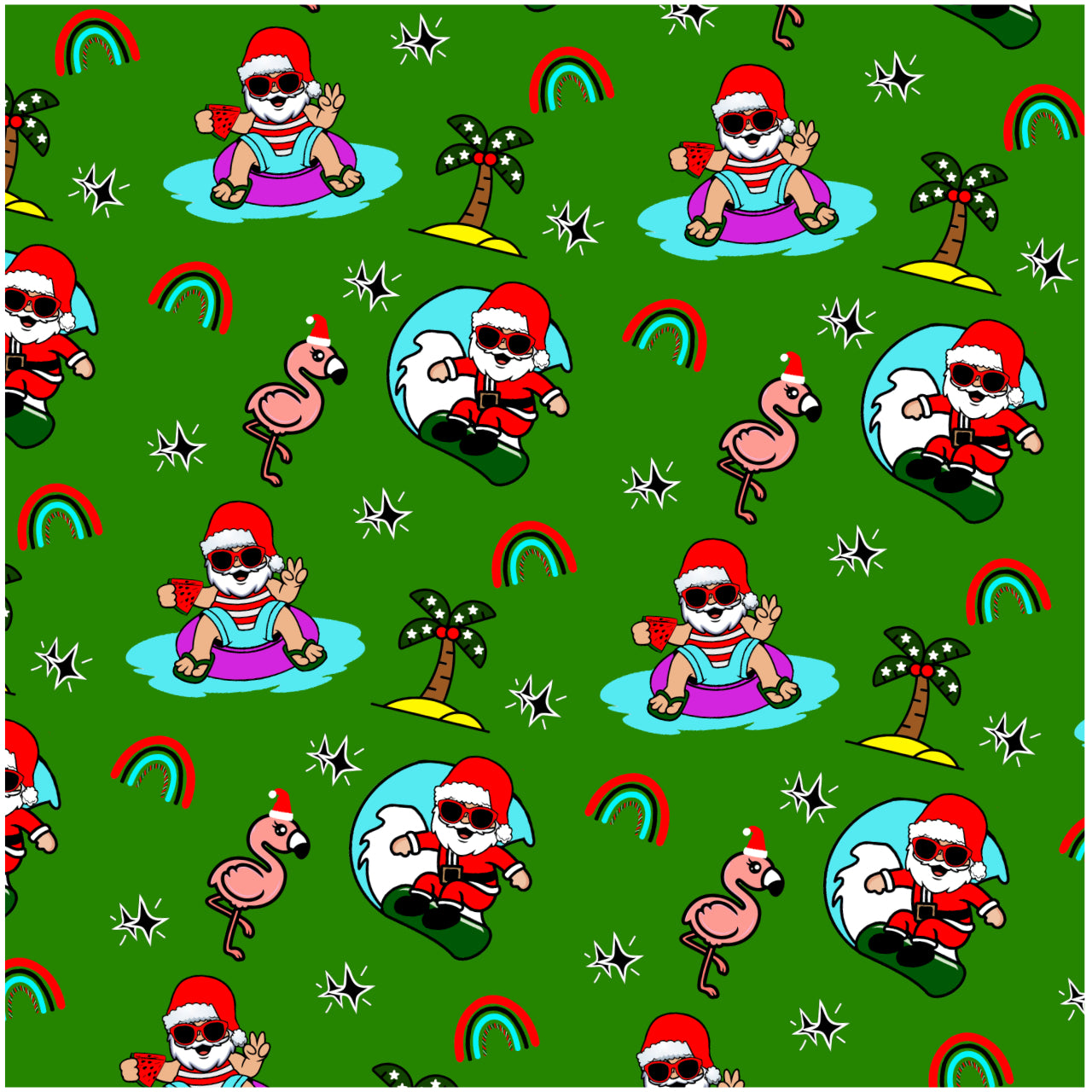 Tis The Sea-Sun Convertible Footie Pajama