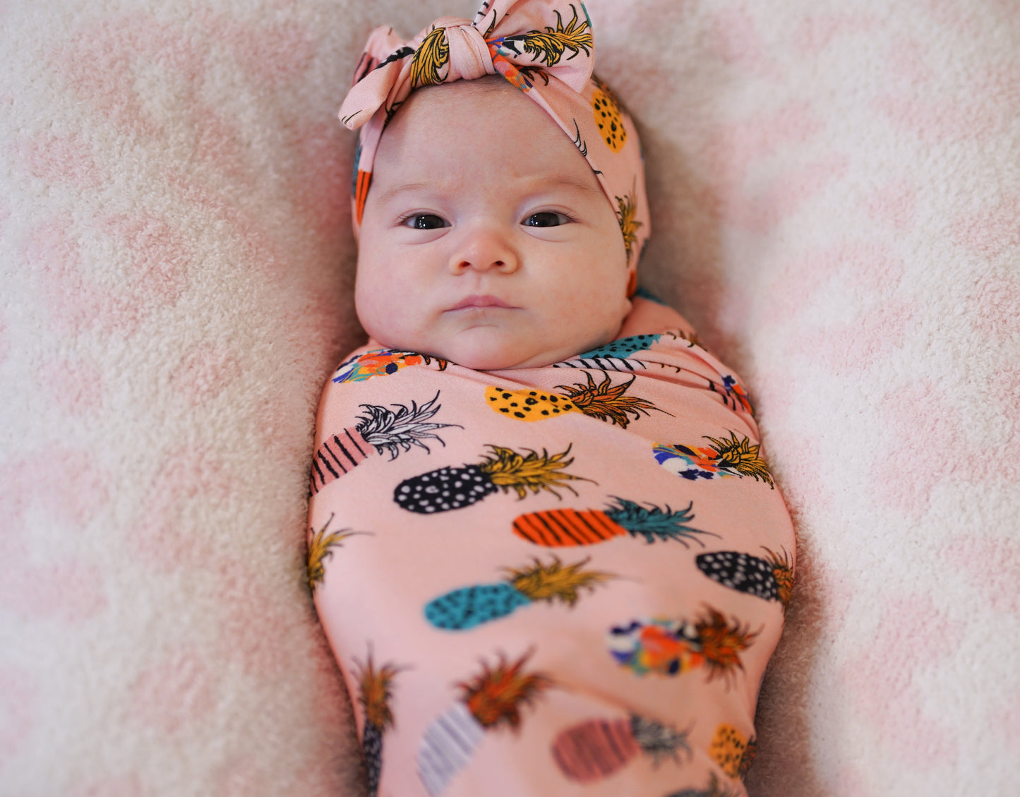Pina Colada (Pineapple) Swaddle