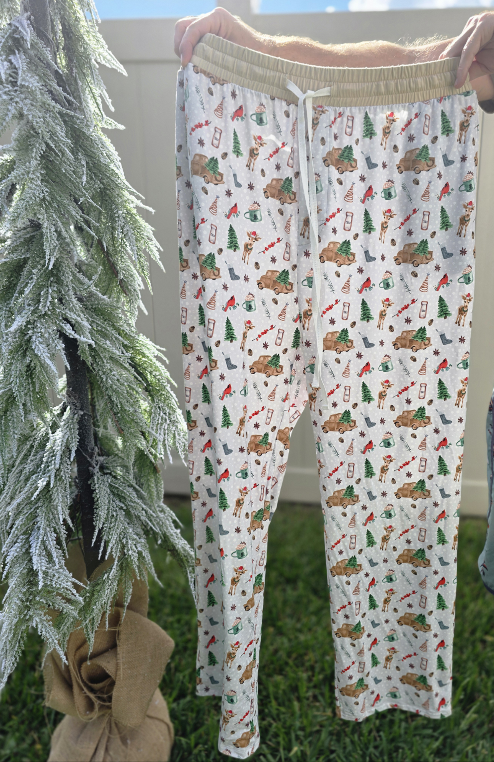 Holly Bells Men's Jogger Pajama