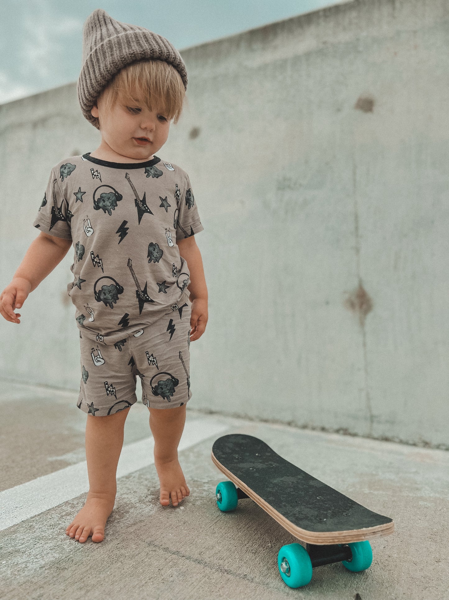 Rock On Rockstar 2 Piece Short Set
