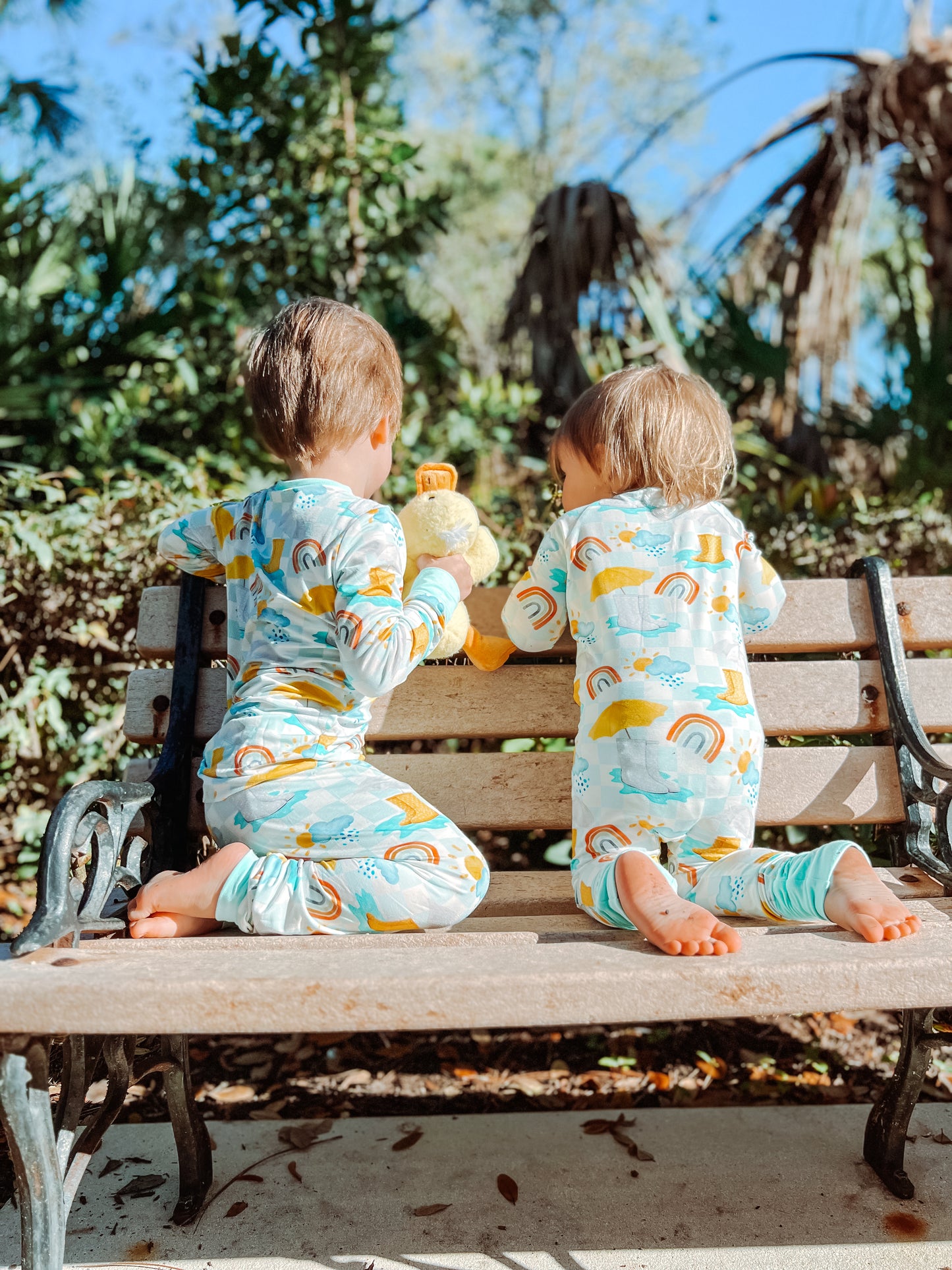 Splashing in the Rain 2pc Pajama Set