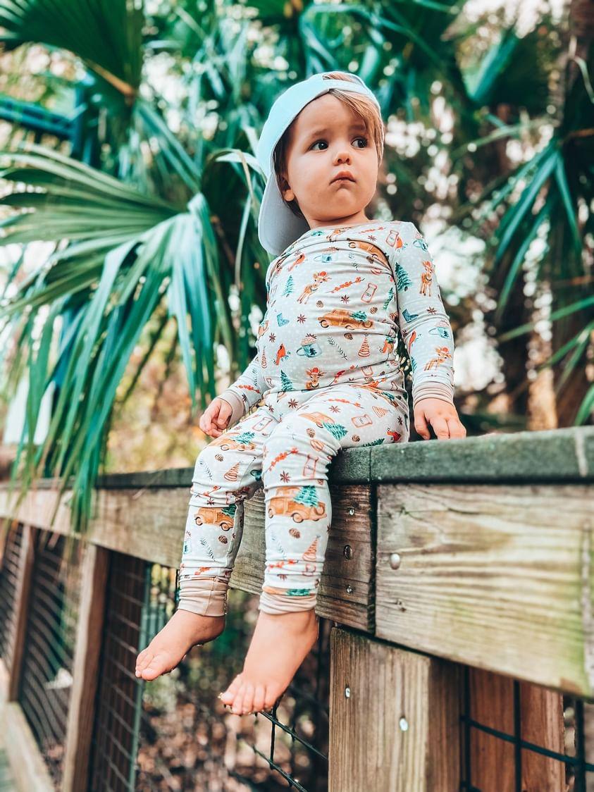 Holly Bells 2pc Pajama Set