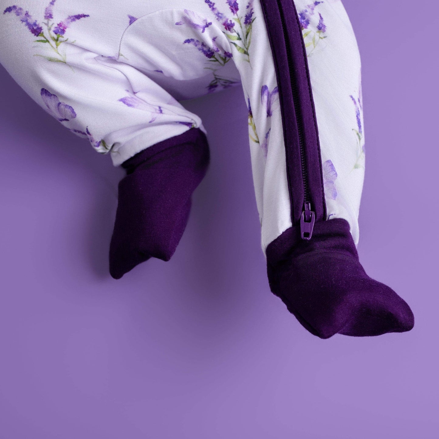 Estella (Lavender Butterfly) Romper