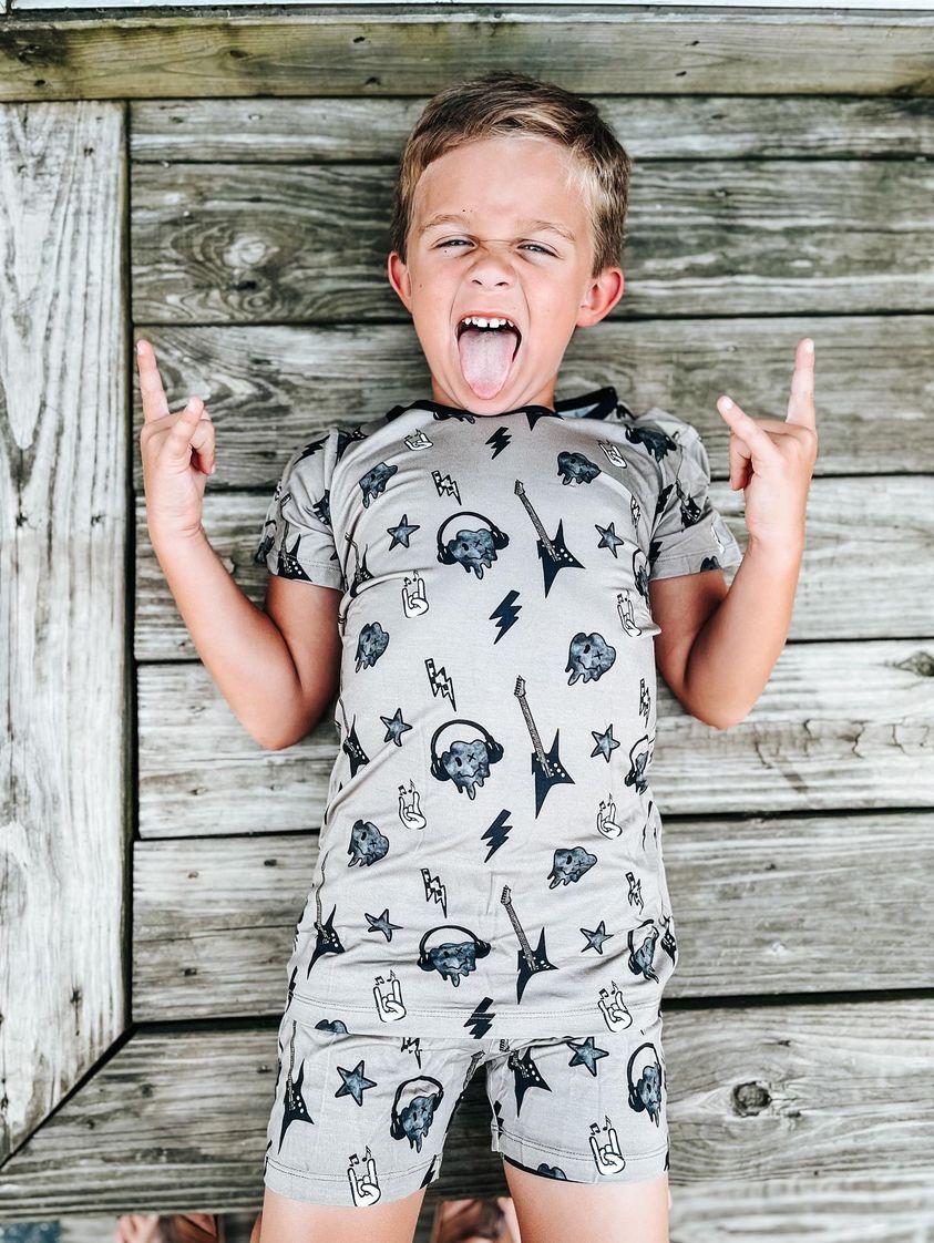 Rock On Rockstar 2 Piece Short Set
