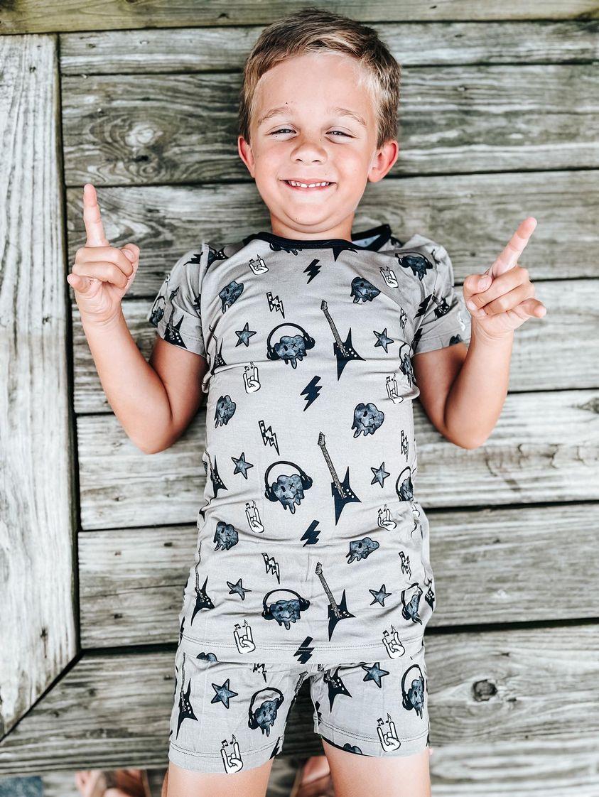Rock On Rockstar 2 Piece Short Set