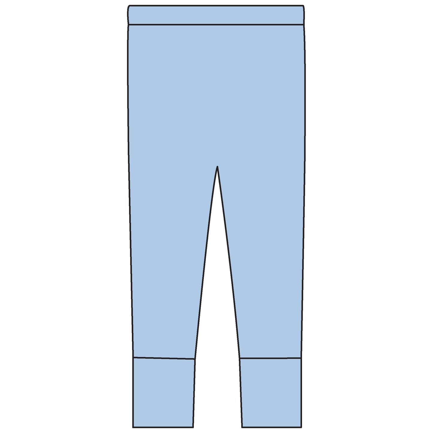 Lillian Trisomy 18 Blue Bamboo Leggings