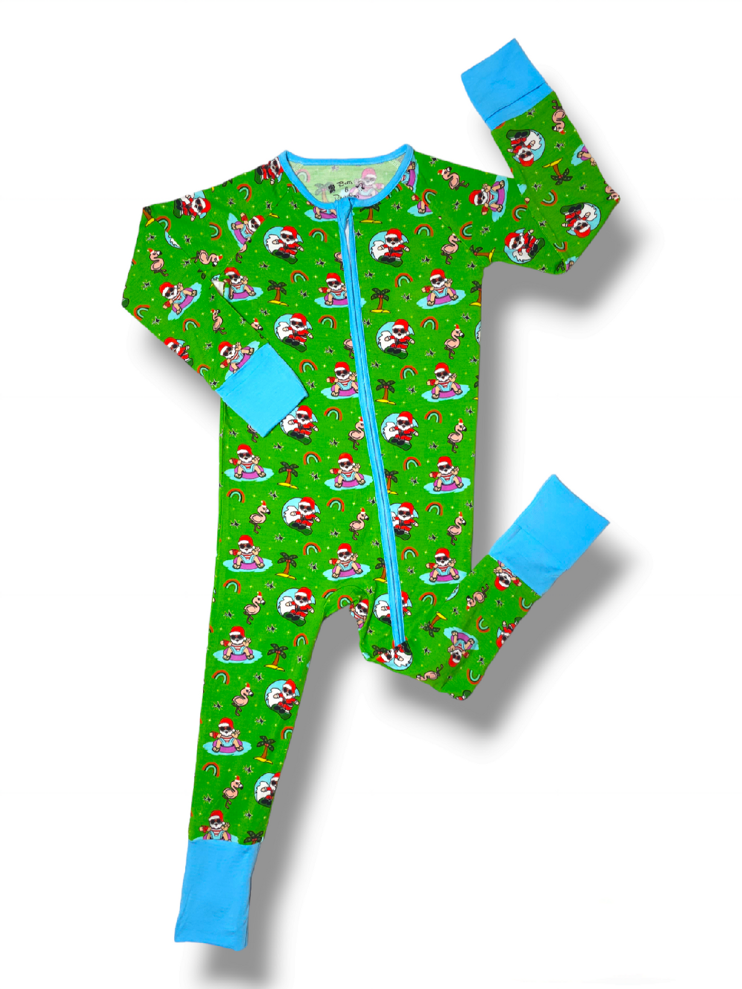 Tis The Sea-Sun Convertible Footie Pajama