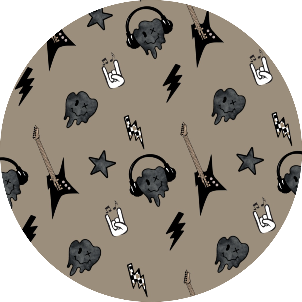 Rock On Rockstar Convertible Footie Pajama