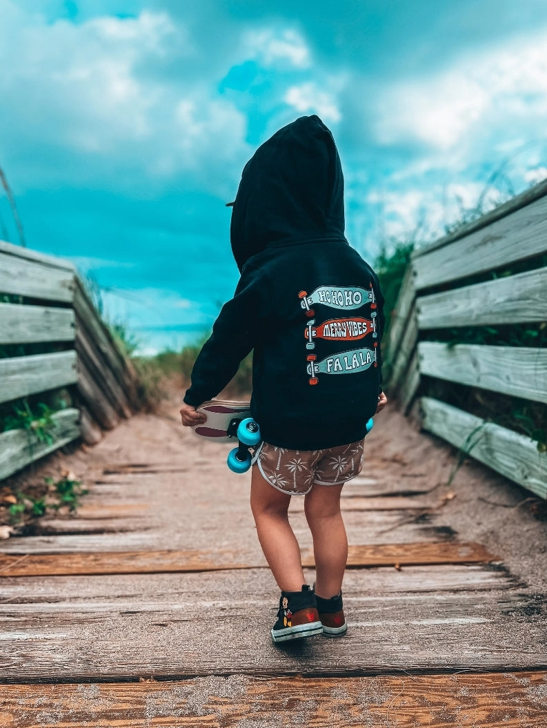 Merry Vibes Skateboard Sweatshirt