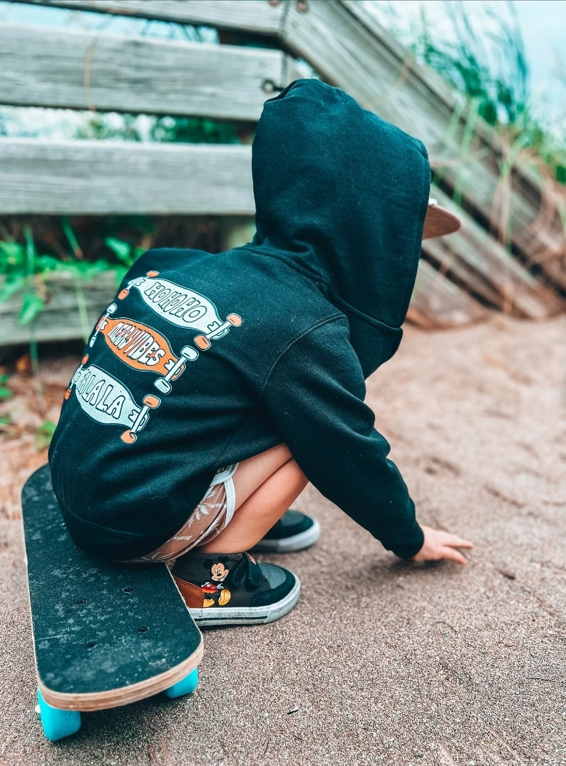 Merry Vibes Skateboard Sweatshirt