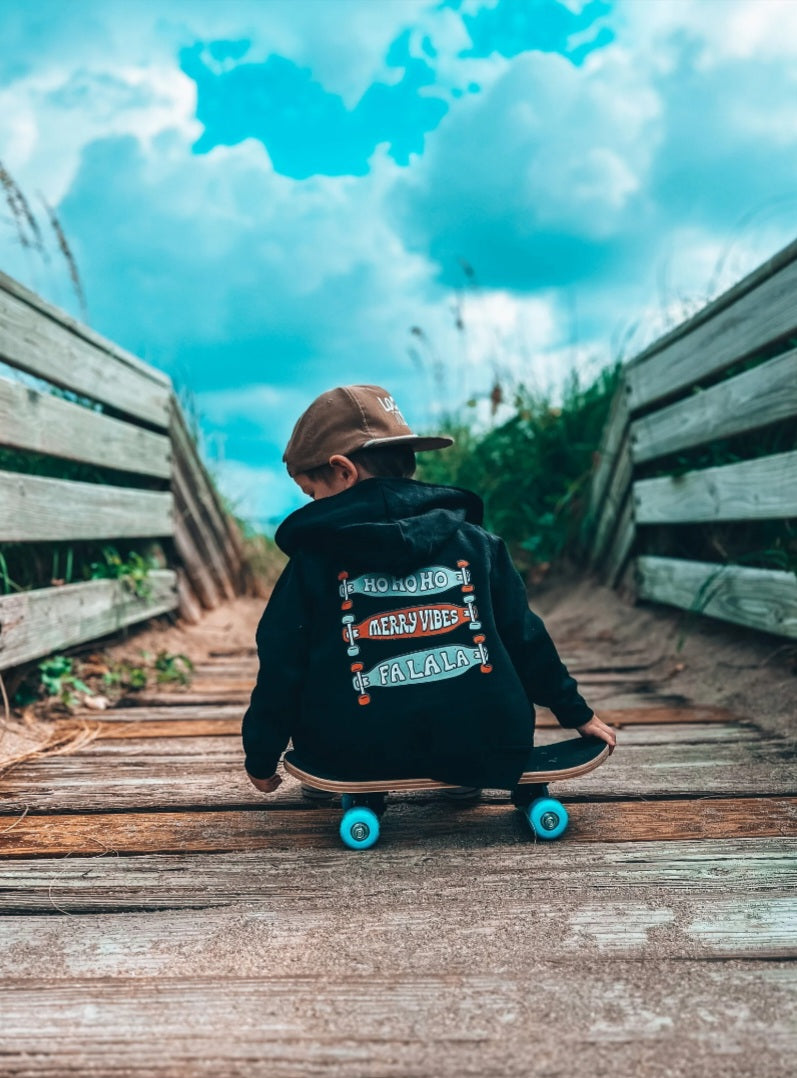 Merry Vibes Skateboard Sweatshirt