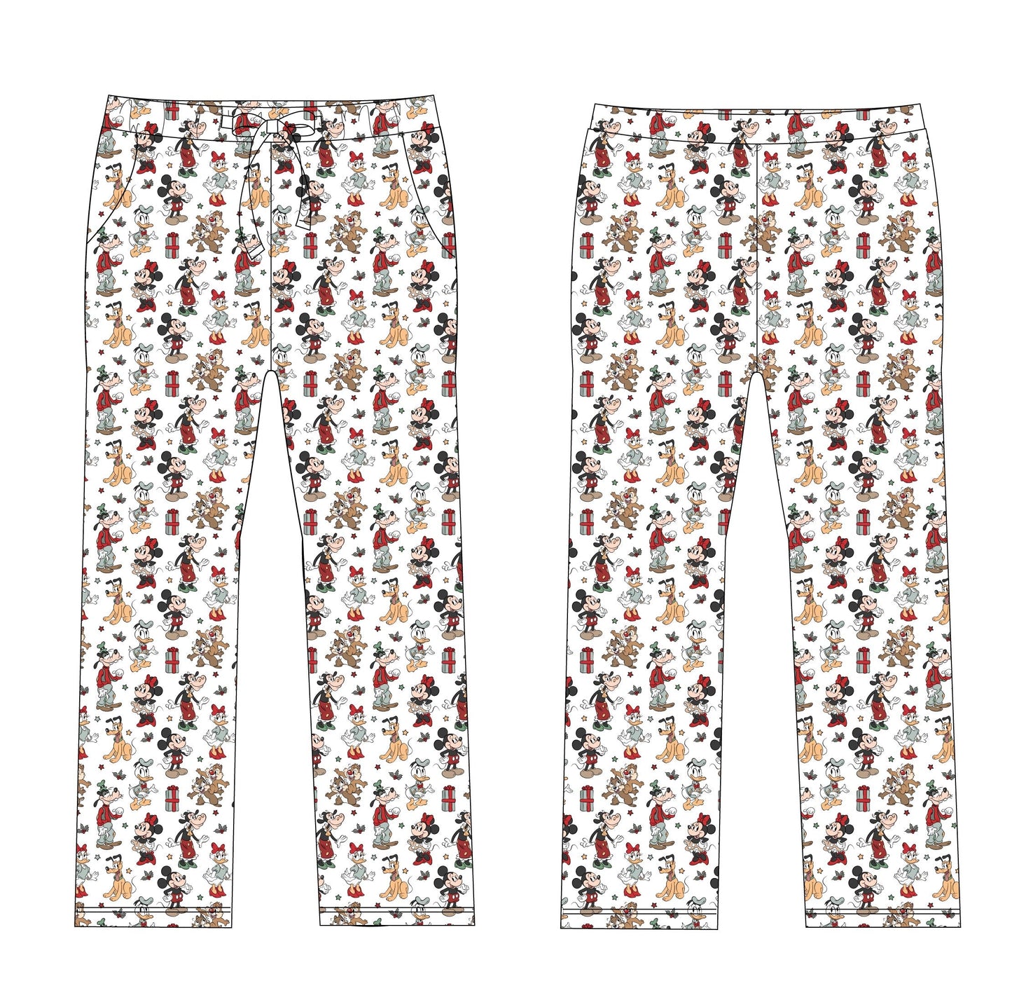 Vintage Christmas - Men's Pant