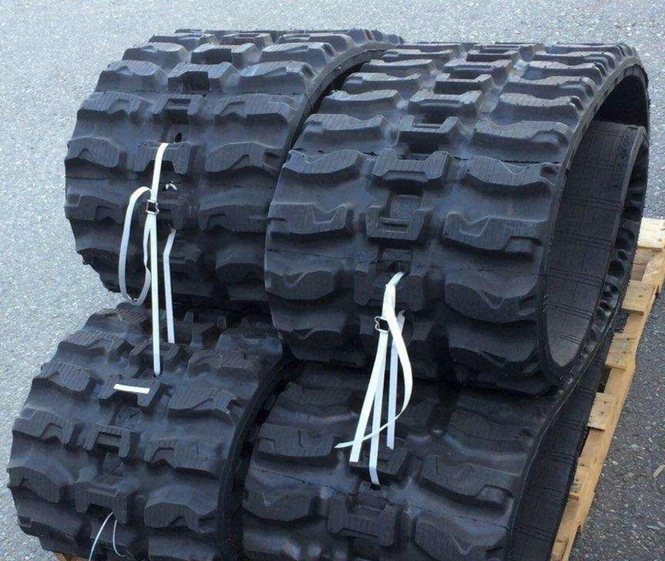 2 Rubber Tracks Fits John Deere CT333D 333D 450X86X56