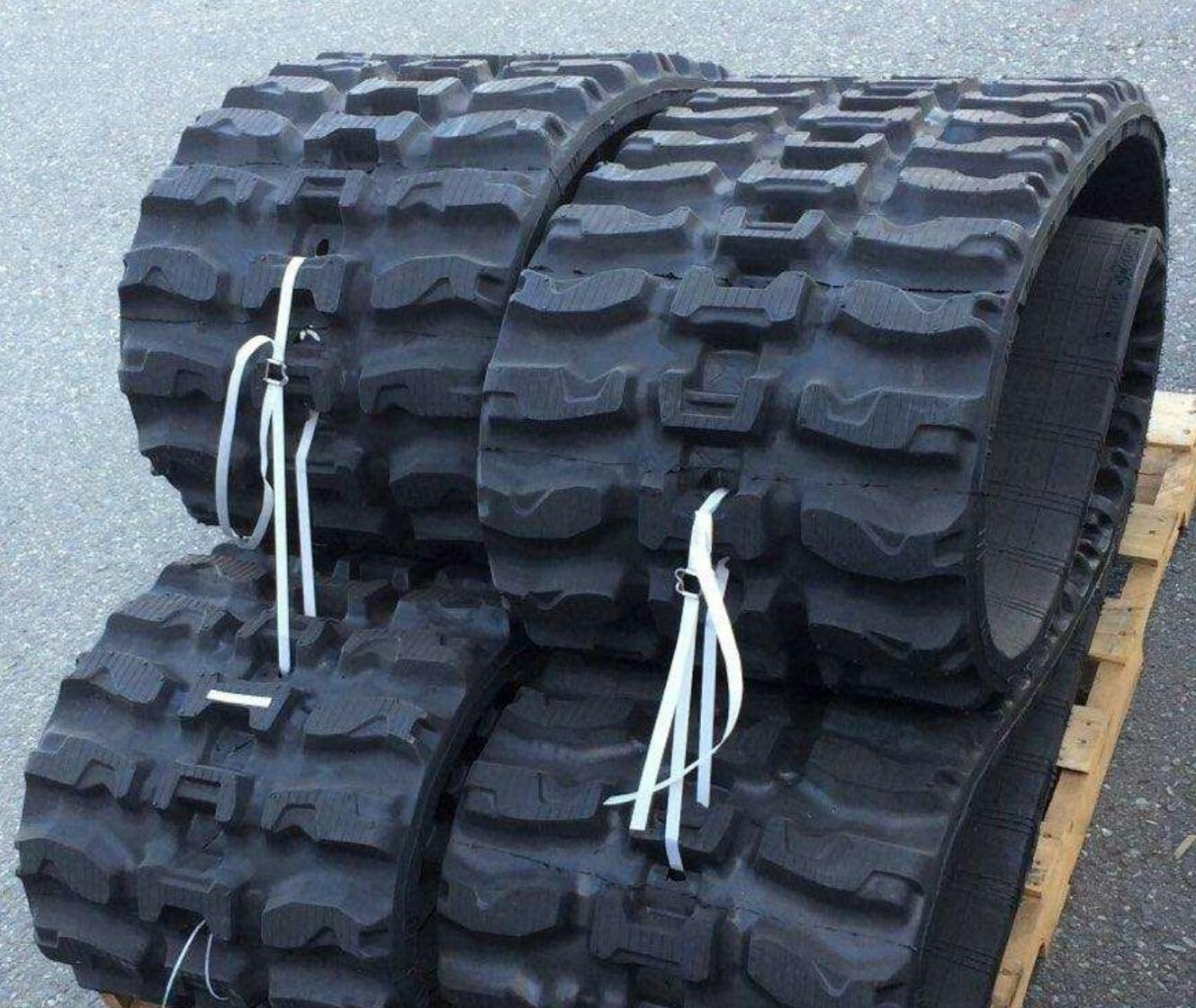 2 Rubber Tracks - CAT 279C 289C 299C 299D 299D2 XHP 450X86X60
