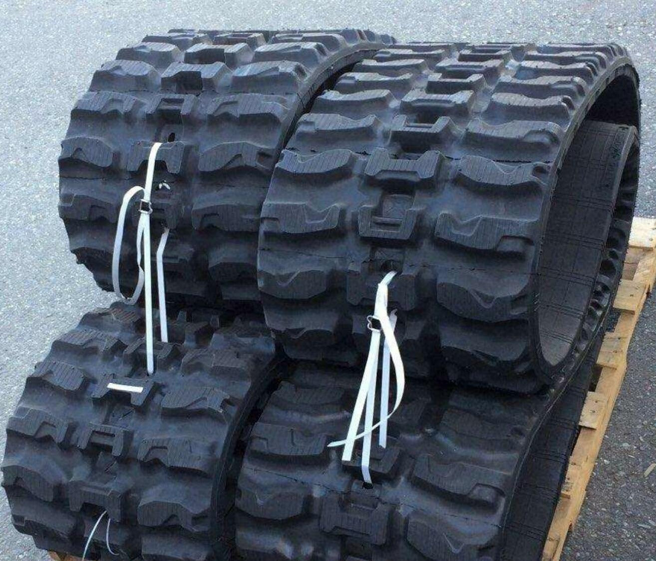 2 Rubber Tracks - New Holland LS190B LS190 LS180 LS185 450X86X60