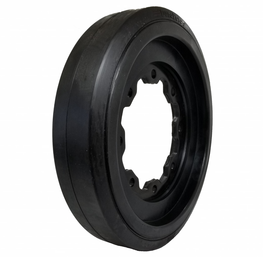 One 14" DuroForce Rubber Front Idler Wheel Fits CAT 257D 278-1301 RW6