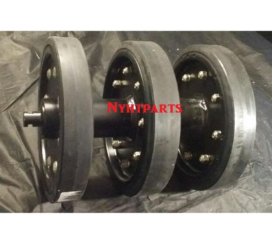 14" Idler Group with DuroForce Rubber Wheels Fits CAT 267 267B 277 277B 2616300