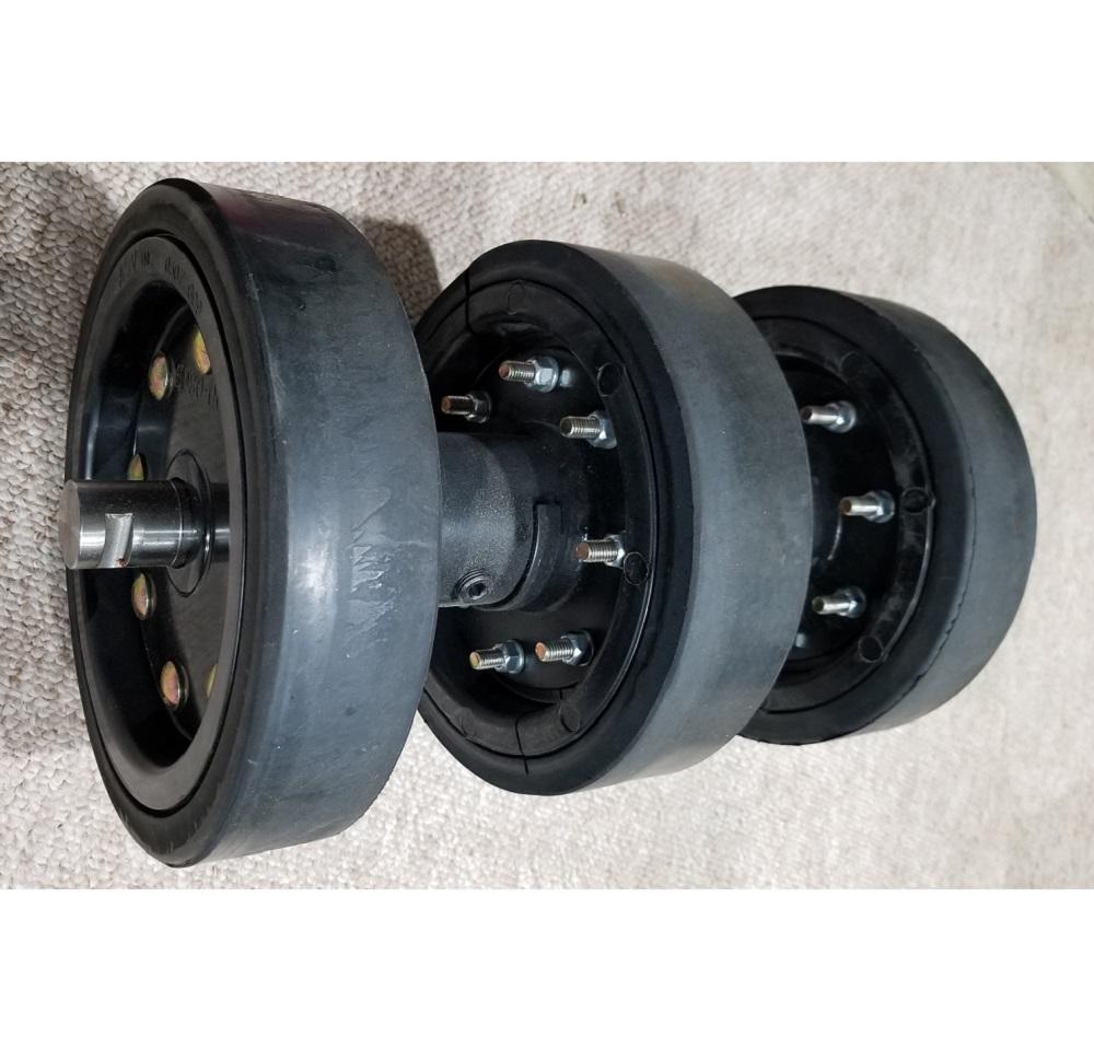 10" Bogie Group with DuroForce Wheels Fits Terex PT100 / PT100 Forestry