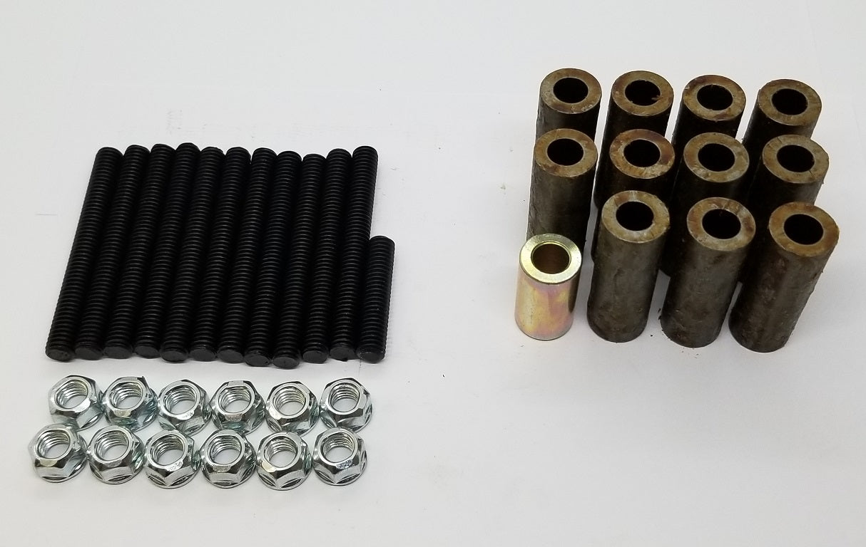 Exhaust Manifold Hardware Kit with Spacers Fits CAT 3406C 4S6137 1083612