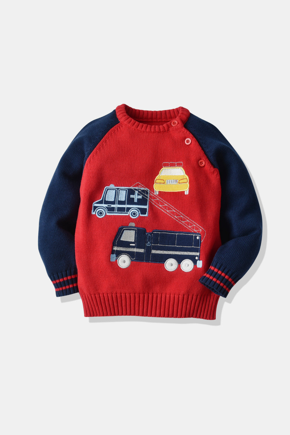 Kids First Responder Raglan Sleeve Sweater