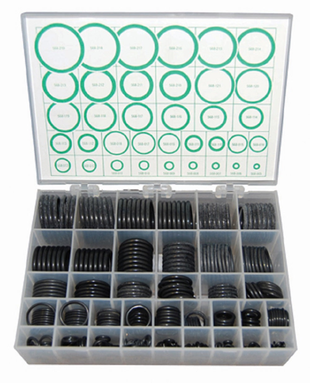 568 90D KIT - 436 90 Durometer O-Rings in 36 Different Sizes 56890DKIT