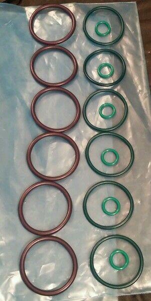 SIX INJECTOR SEAL KITS New FITS CAT C10 C12 2245797 CATERPILLAR