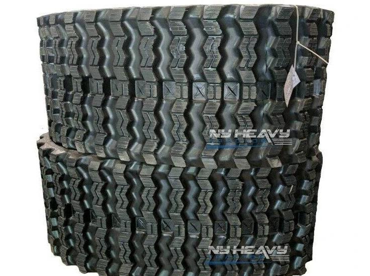 Two Rubber Tracks Fits Bobcat 883 450X86X60 18" Zig Zag Tread