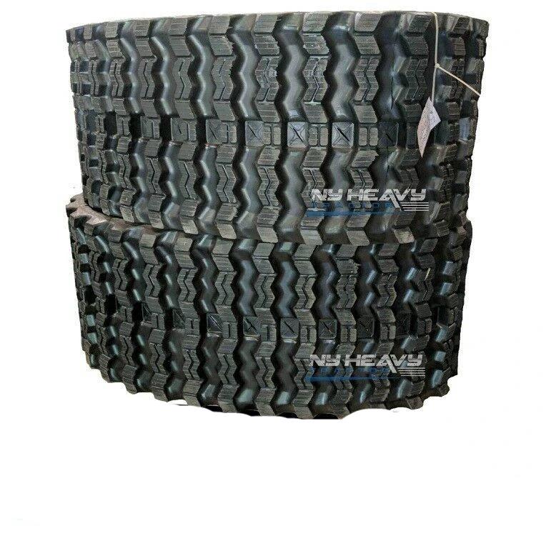 Two Rubber Tracks Fits CAT 279C 450X86X60 18" Zig Zag Caterpillar