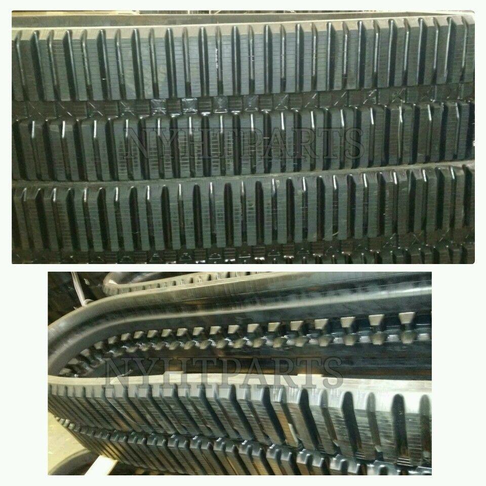 2 Rubber Tracks Fits Gehl CTL80 CTL85 450X100X50 Straight Bar Tread 18"