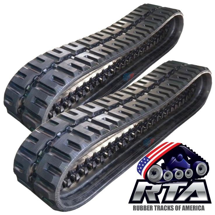 2 Rubber Tracks Fits Bobcat T250 T300 T320 T740 T750 T770 450X86X55 18" C-Lug