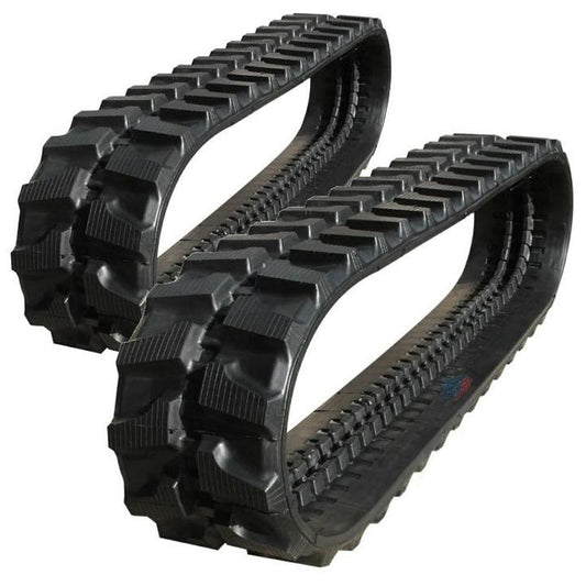 2 RUBBER TRACKS - FITS KOBELCO SK030-2 300X52.5X82 FREE SHIPPING
