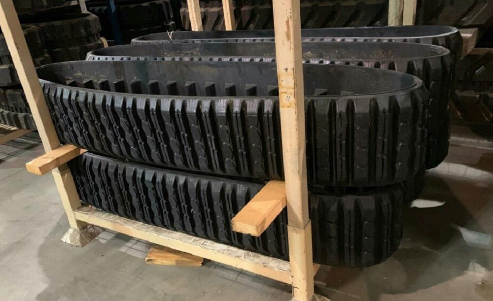 2 Rubber Tracks Fits ASV PT30 Straight Bar Tread 11X4X37 11" Wide