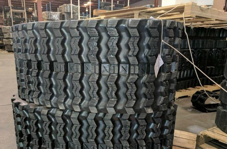2 Rubber Tracks - Fits Bobcat S220 S250 S300 S330 883 450X86X60 Zig Zag Tread