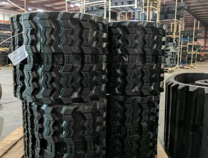 2 Rubber Tracks - Fits Bobcat S220 S250 S300 S330 883 450X86X60 Zig Zag Tread
