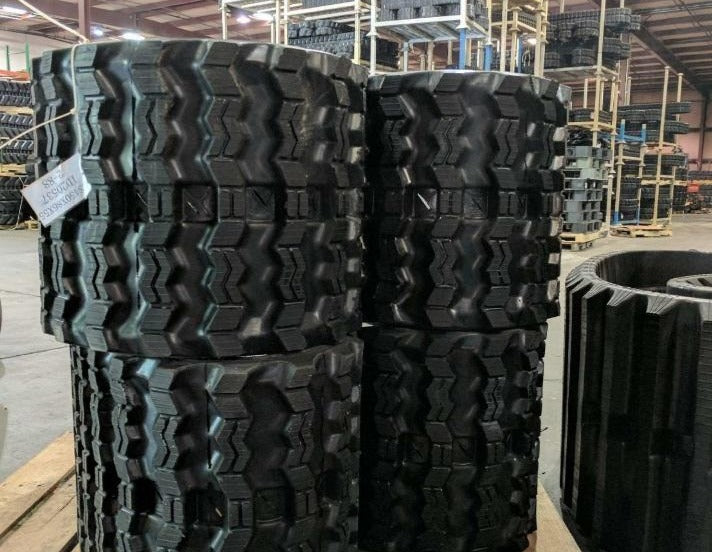 2 Rubber Tracks - Fits New Holland LS190B LS190 LS180 LS185 450X86X60 Zig Zag Tread
