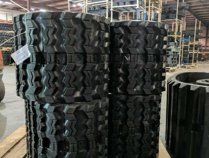 2 Rubber Tracks - Fits CAT 279C 289C 299C 299D 299D2 XHP 450X86X60 Zig Zag