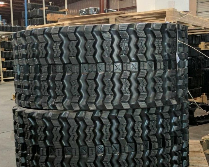 2 Rubber Tracks - Fits New Holland LS190B LS190 LS180 LS185 450X86X60 Zig Zag Tread