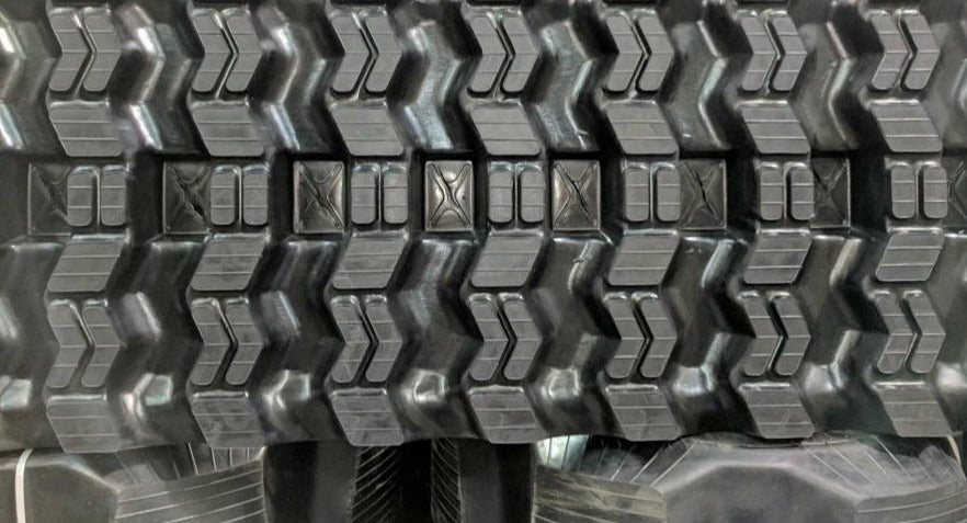 2 Rubber Tracks - Fits Takeuchi TL12V2 TL12R2 450X86X60 Zig Zag Tread