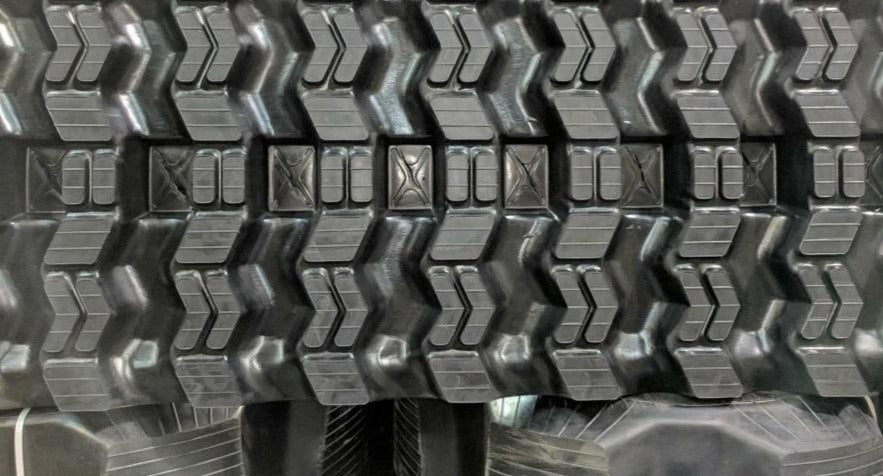 2 Rubber Tracks - Fits John Deere 8875 with Loegering VTS 450X86X60 Zig Zag Tread
